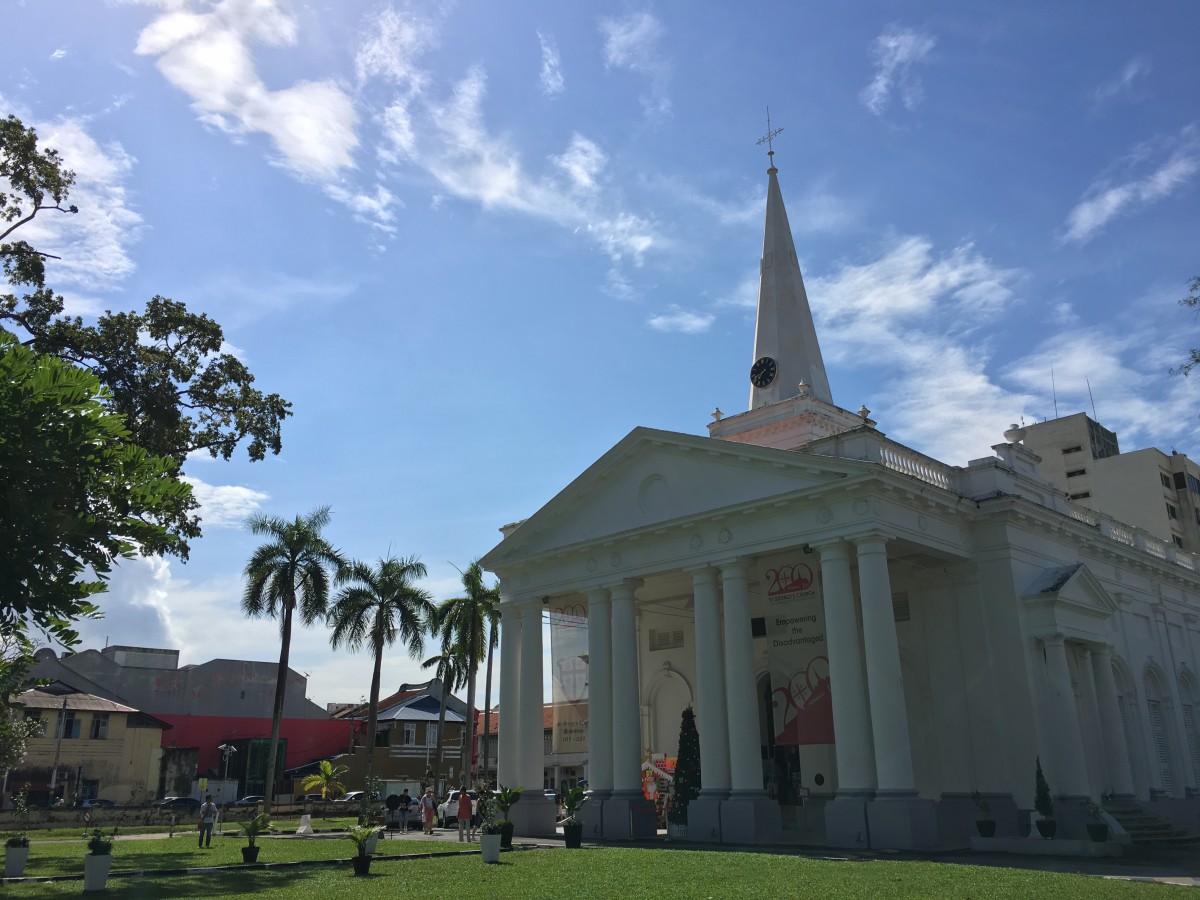 ジョージタウンについて 観光名所 セントジョージ教会 マレーシア観光旅行紹介サイト